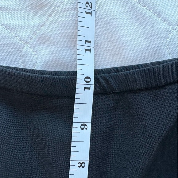 ☀️Dana Buchanan Black Wool Blend Straight Leg Pants - Picture 11 of 11